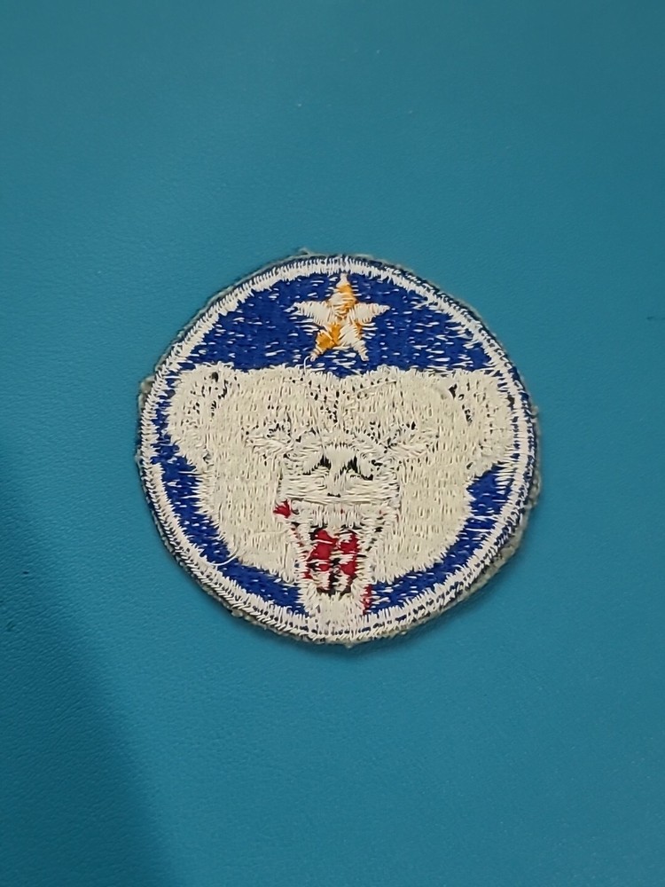 US Army Alaskan Department-Cut Edge-Snow Back Patch------Original WW-II*