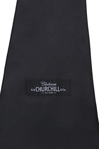 Formal Wool Tuxedo Vest with Bow Tie Black