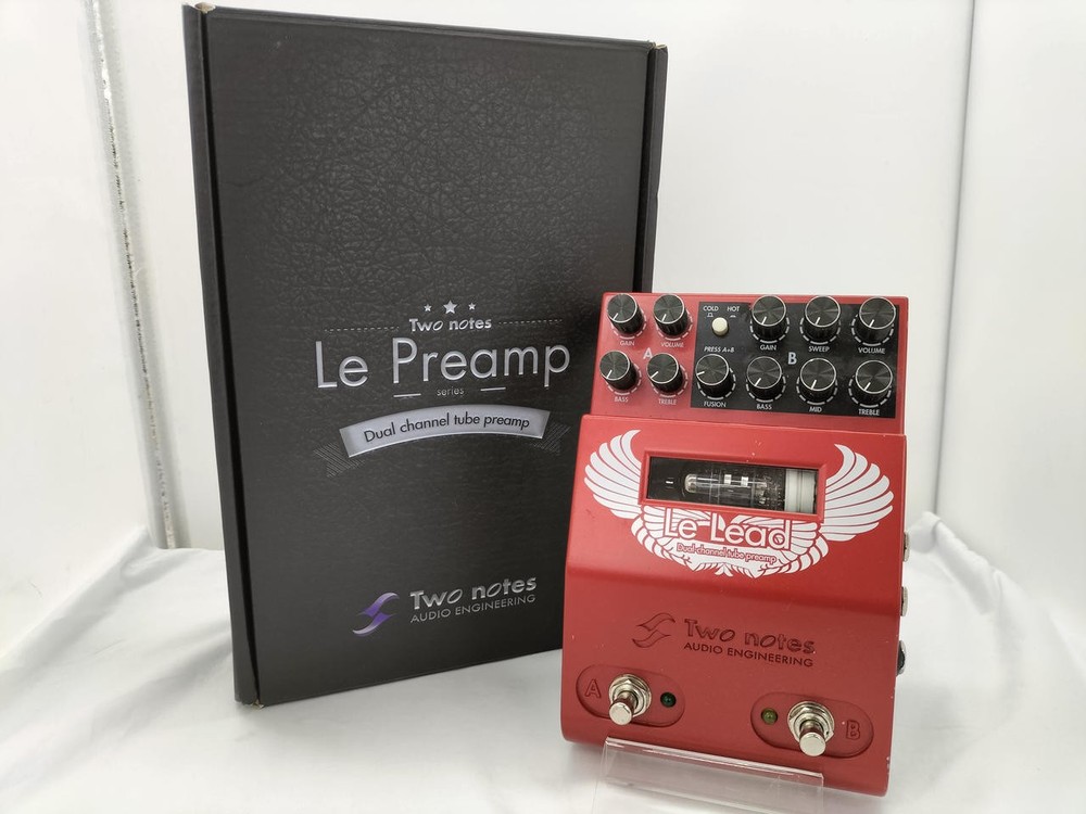 TWO NOTES LE NTES Vacuum tube prelifier