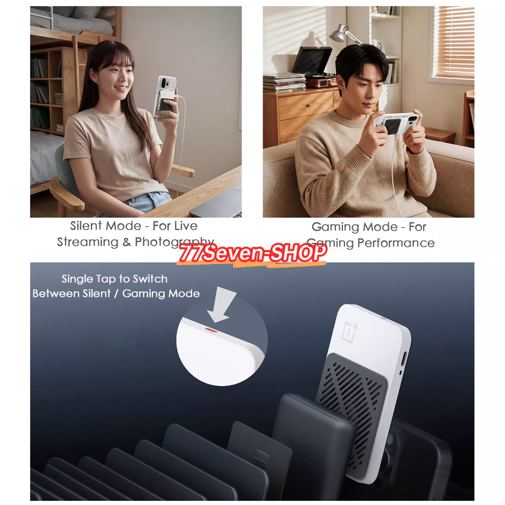 Original OnePlus Magnetic Cooler –9.8mm Ultra Thin, for OnePlus/ iPhone/ Android