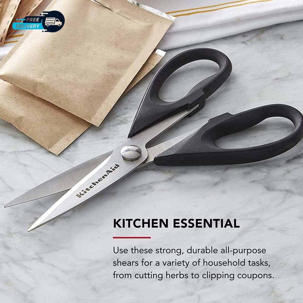 All Purpose Kitchen Shears Protective Sheath Durable Stainless Steel Scissors