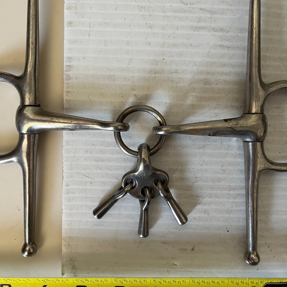 Coronet Full Cheek Bit w/Copper Rollers