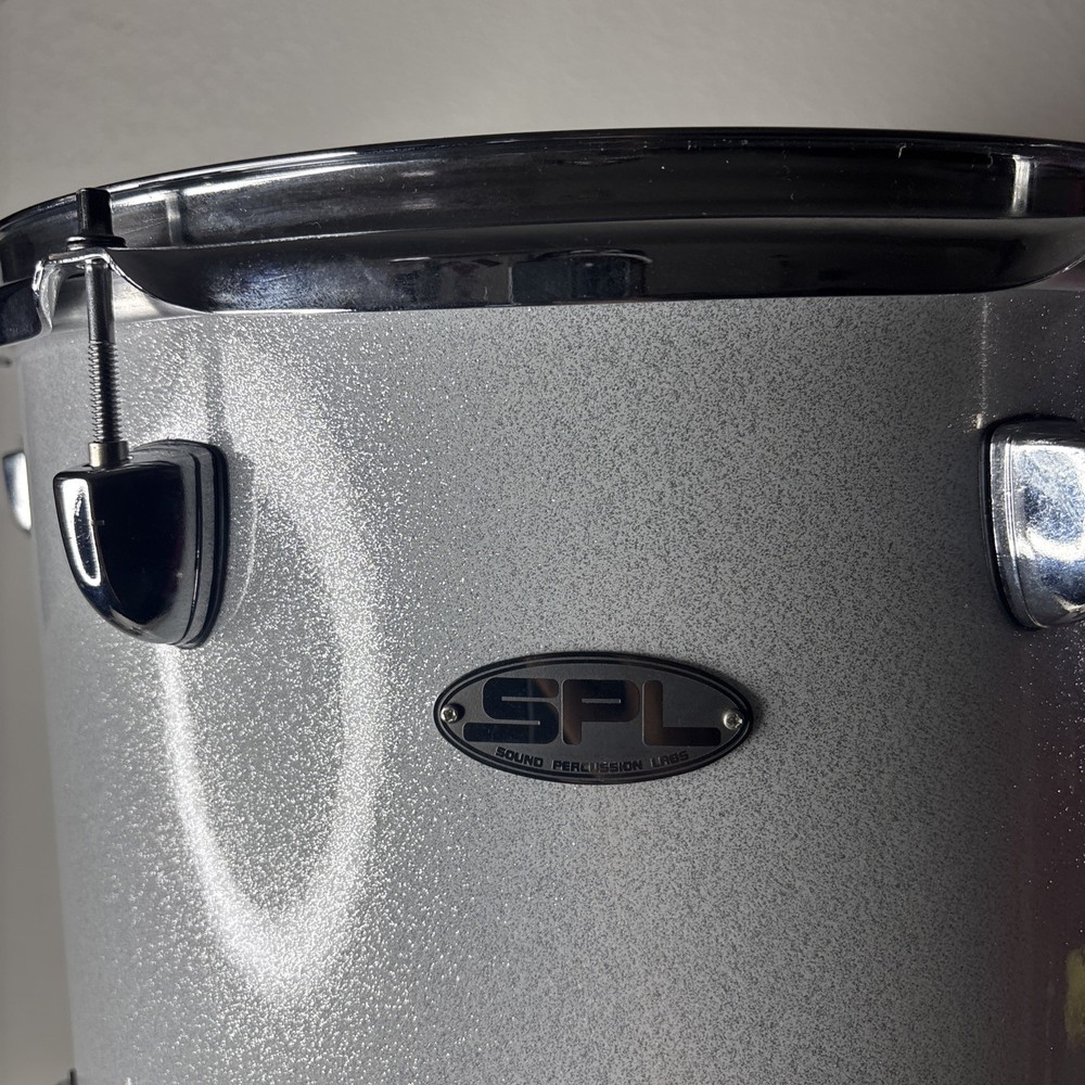 SPL RACK TOM 13x13 SPARKLE WHITE W/ BAG