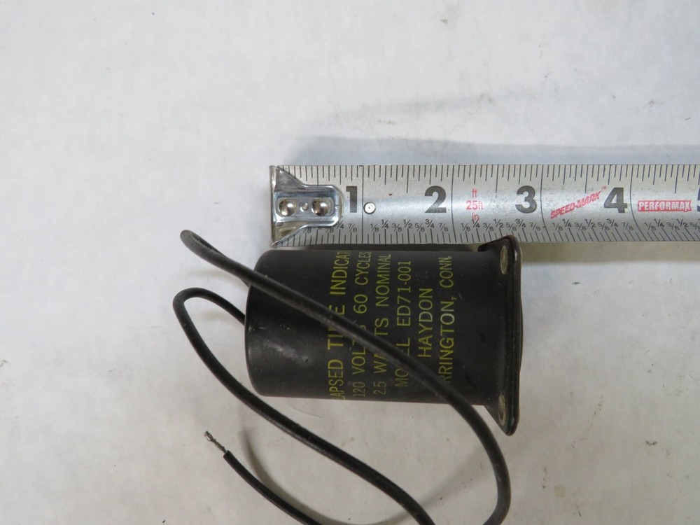 New Haydon Elapsed Time Indicator ED71-001 120 Vac