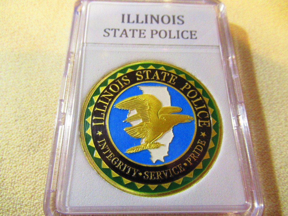 ILLINOIS STATE POLICE Challenge Coin