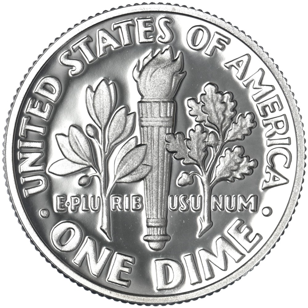 2021 S Roosevelt Dime Gem DCam Proof CN-Clad