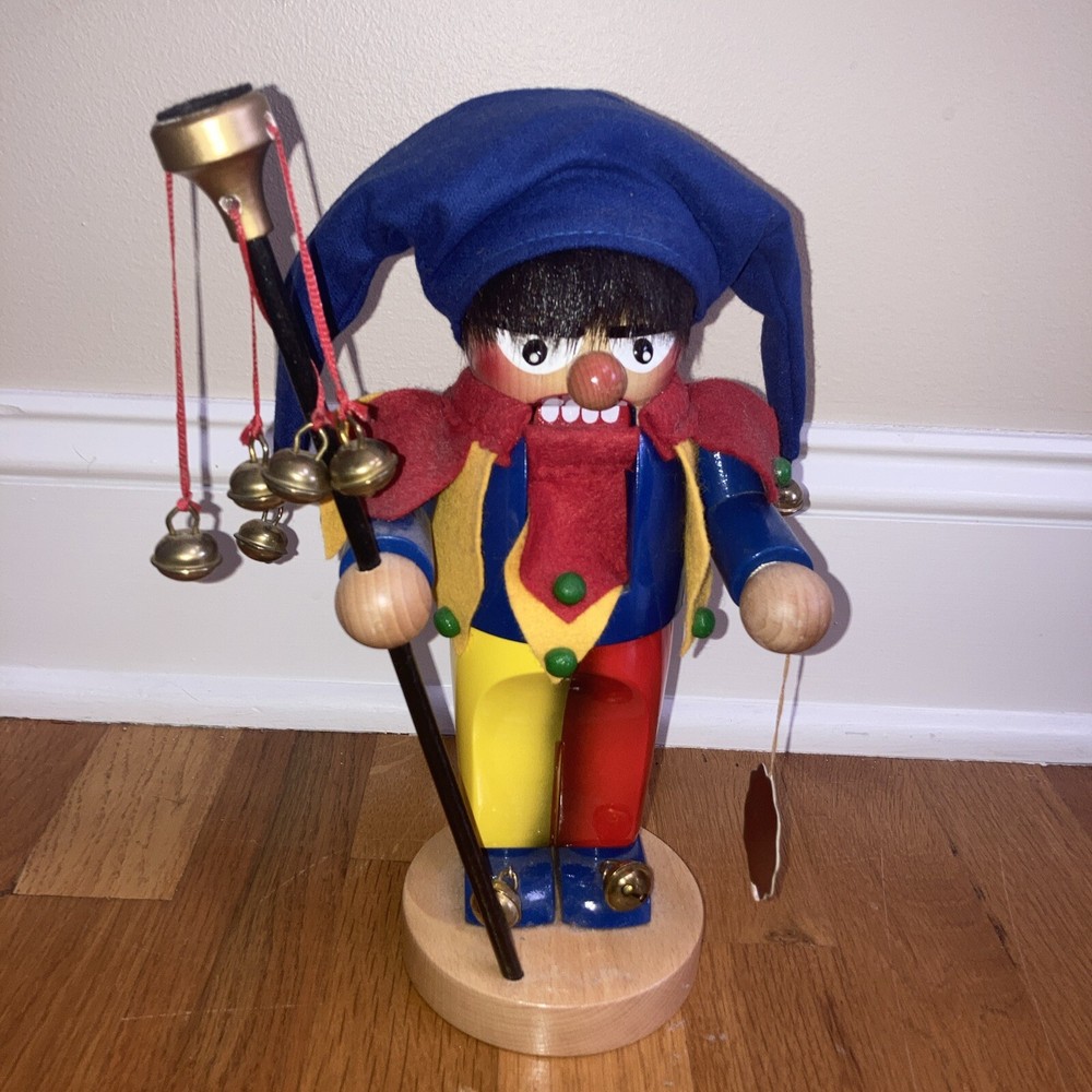 Steinbach Chubby Jester Nutcracker 10"