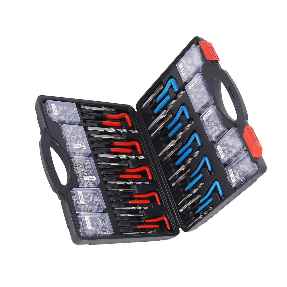320-piece Helicoil Thread Repair Kit +inserts +breaking Pin Tools Drill Bits