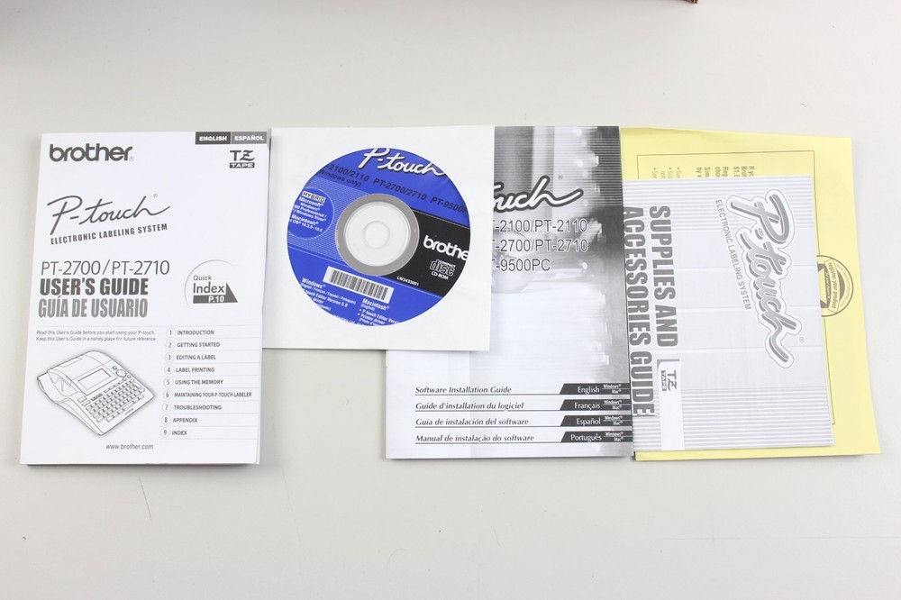 Brother P-Touch PT-2700 Electronic Thermal Labeling System