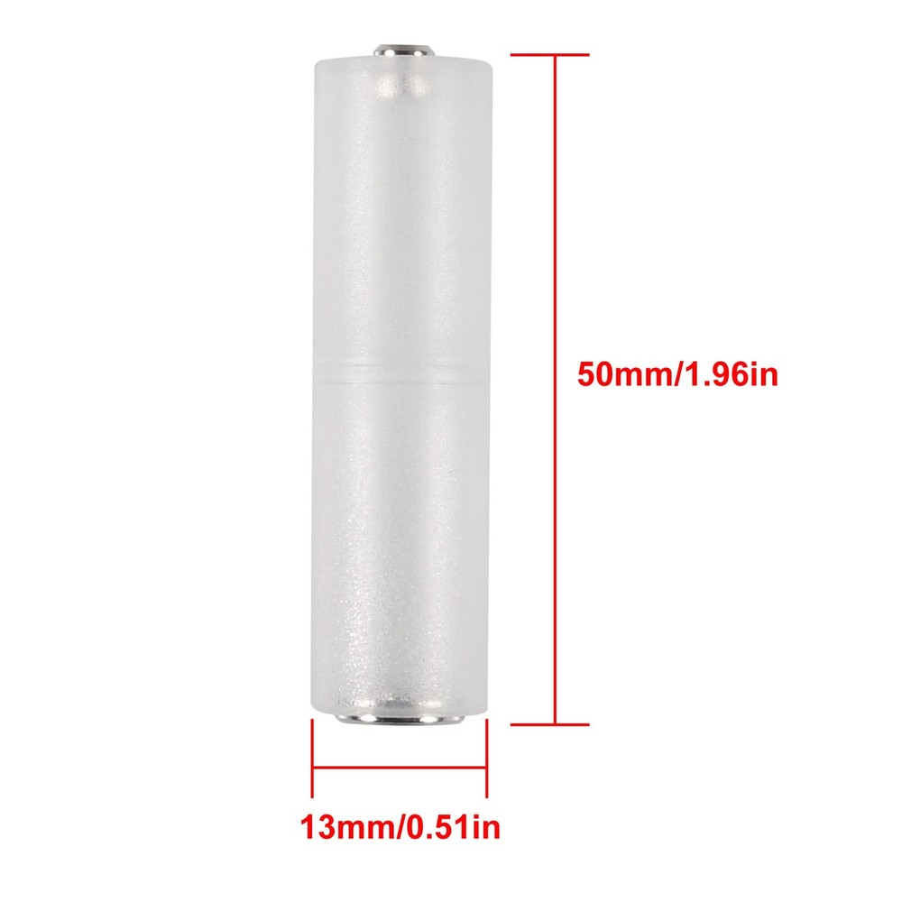 AEDIKO 10pcs AAA to AA Converter Battery AA,