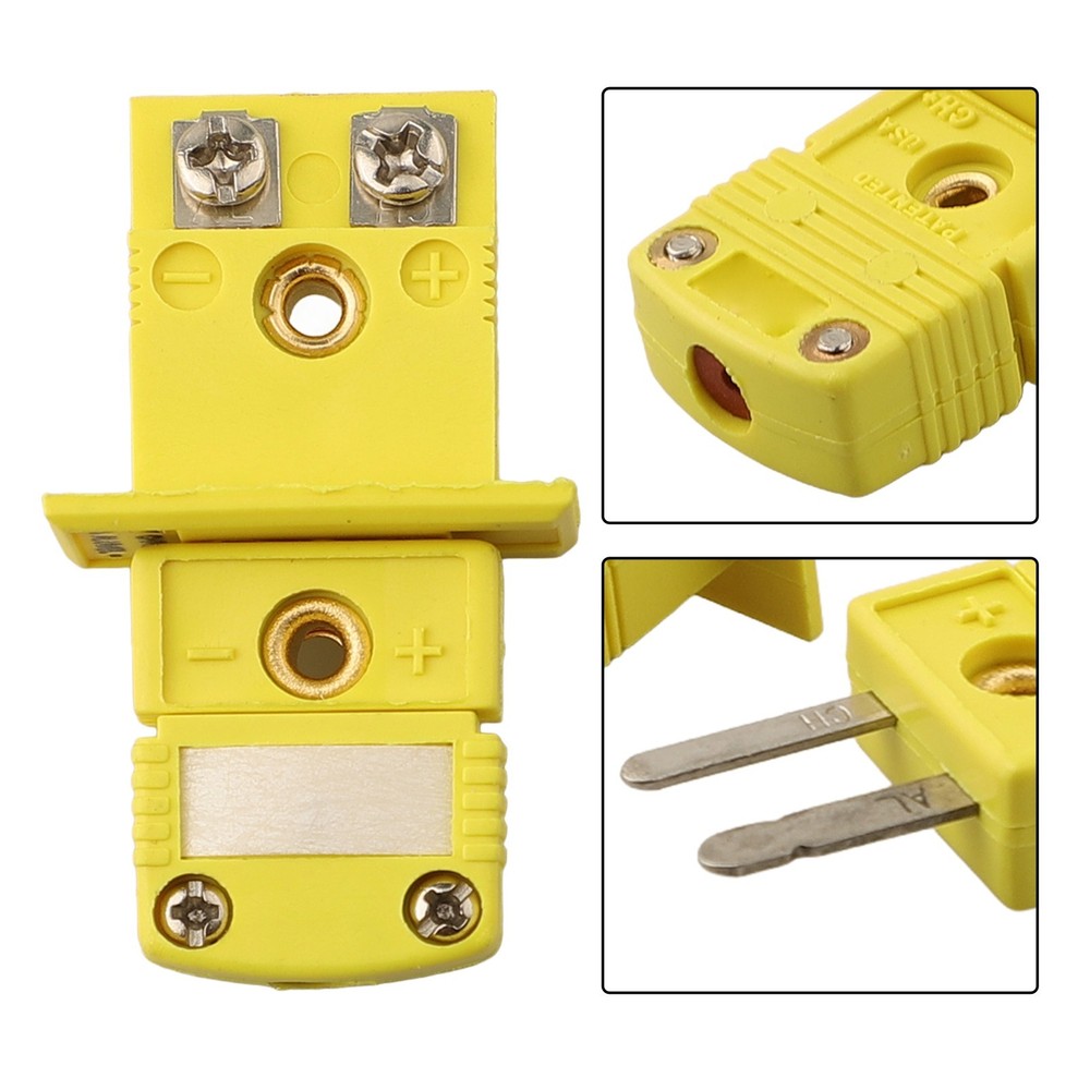 K Type Miniature Connection Kit with Panel Mounting Alloy Connector Set