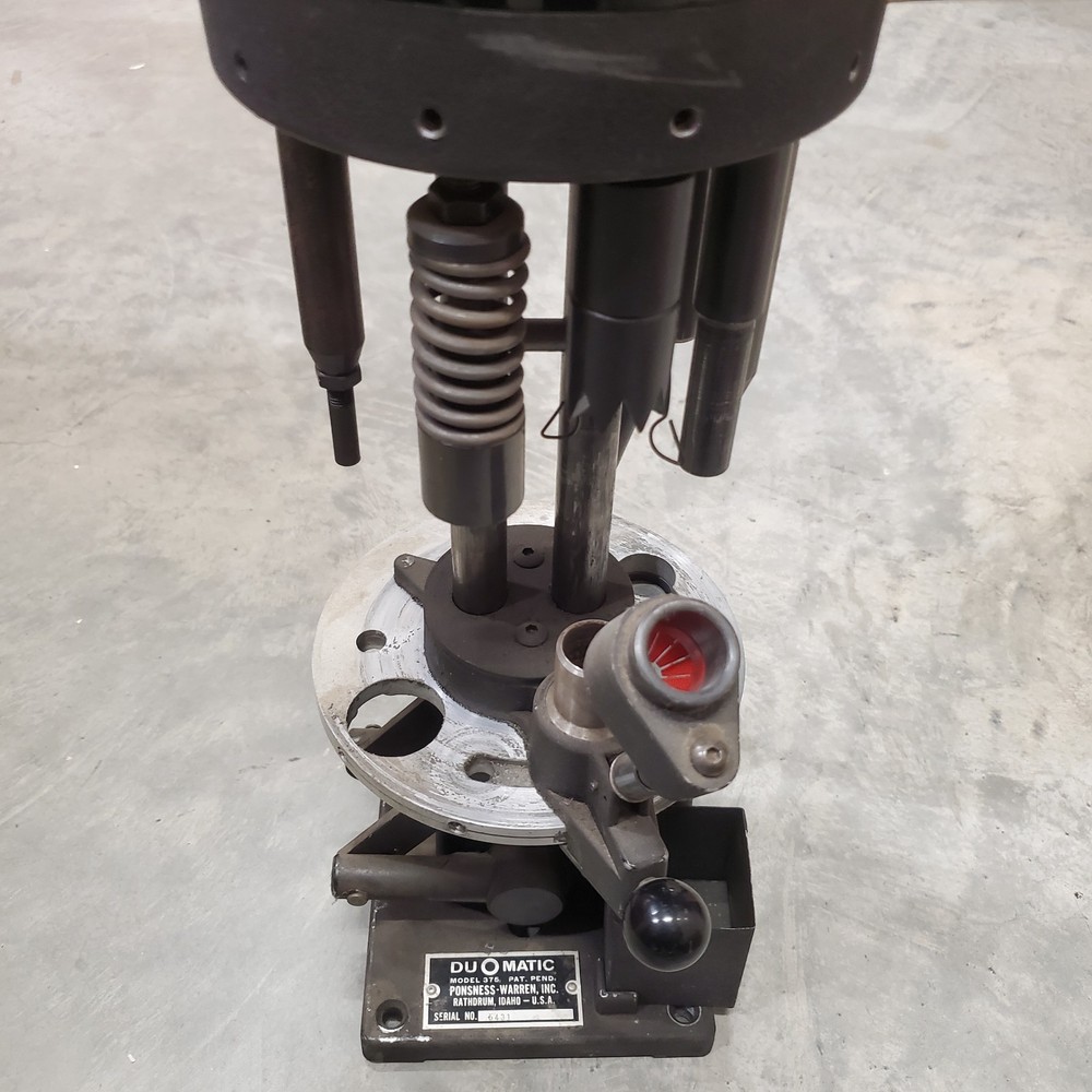 PONSNESS WARREN Duomatic 375 Shotshell Reloading Reloader With Extras