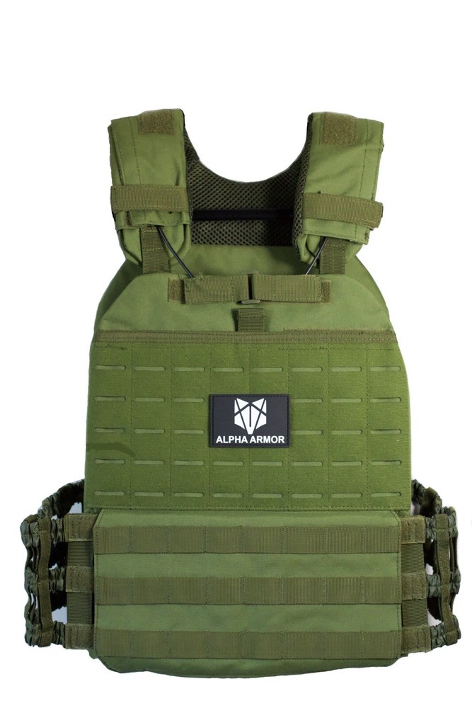Alpha Armor Level 3 Tactical Vest+Plates