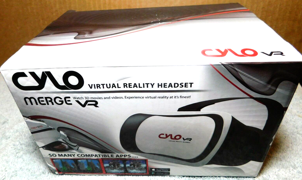 Computer Game~CYLO VR Headset Virtual Reality Glasses with Phone Insert NEW!!