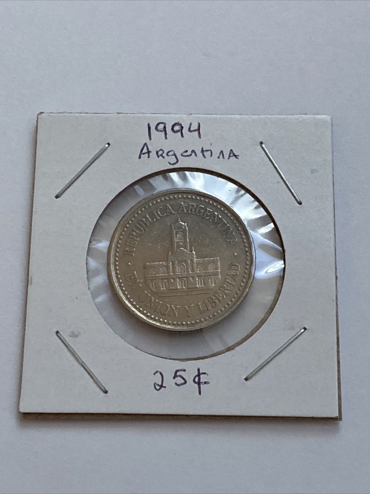 1994 Argentina 25 Cent Coin B15