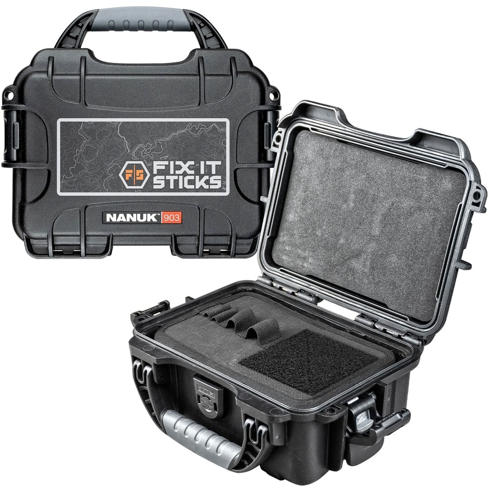 FIX IT STICKS Empty Works Hardcase with Panels and Bit Holders (903-WORKS)