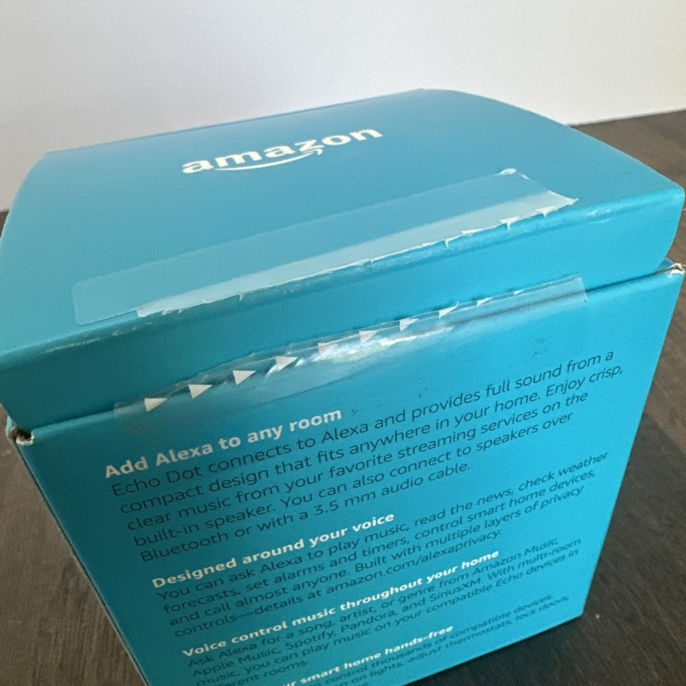 Amazon Echo Dot (3rd Generation) Smart Speaker with Alexa - Charcoal