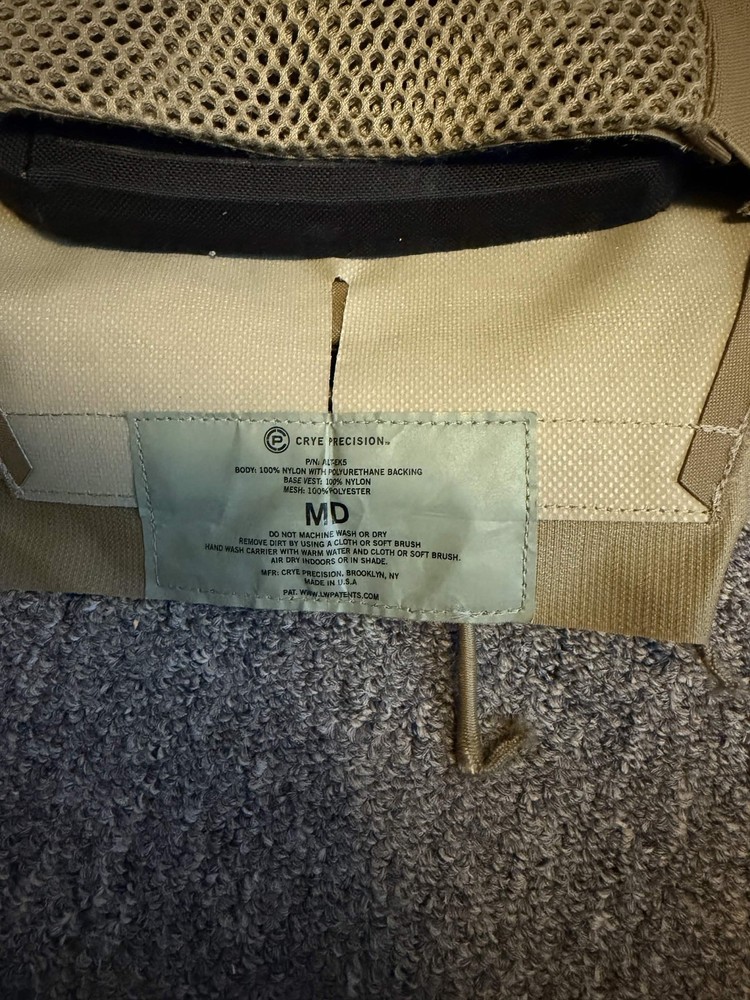 Crye Precision Airlite SPC Coyote Brown Medium