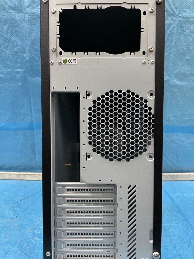 Systemax Chieftec Full Tower Computer Case CX-01B-B-B-U