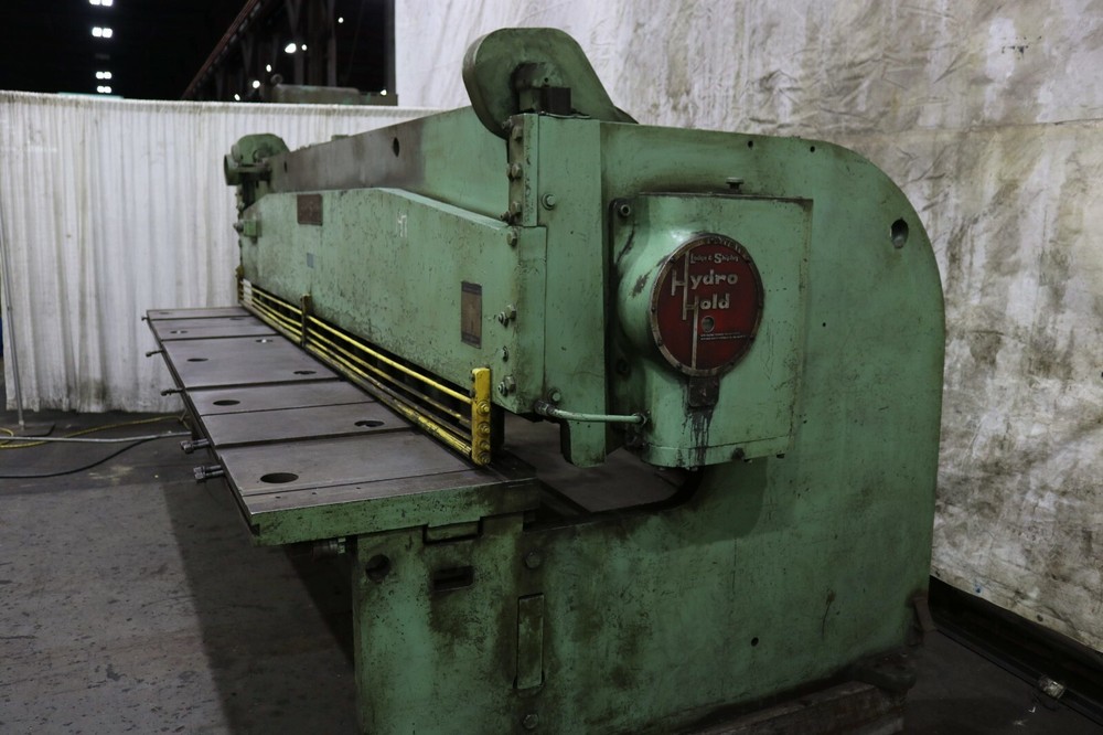 12' X 3/8" LODGE & SHIPLEY POWER SQUARING SHEAR: YODER #72446