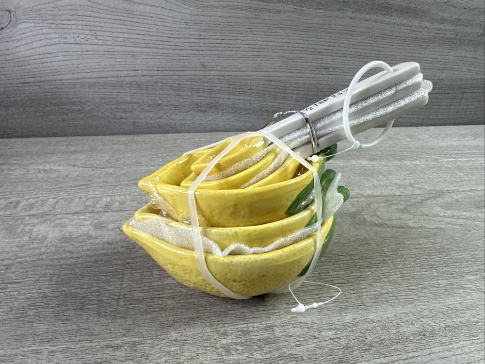 Ankyo Development Lemon Measuring Cups And Spoons Set New
