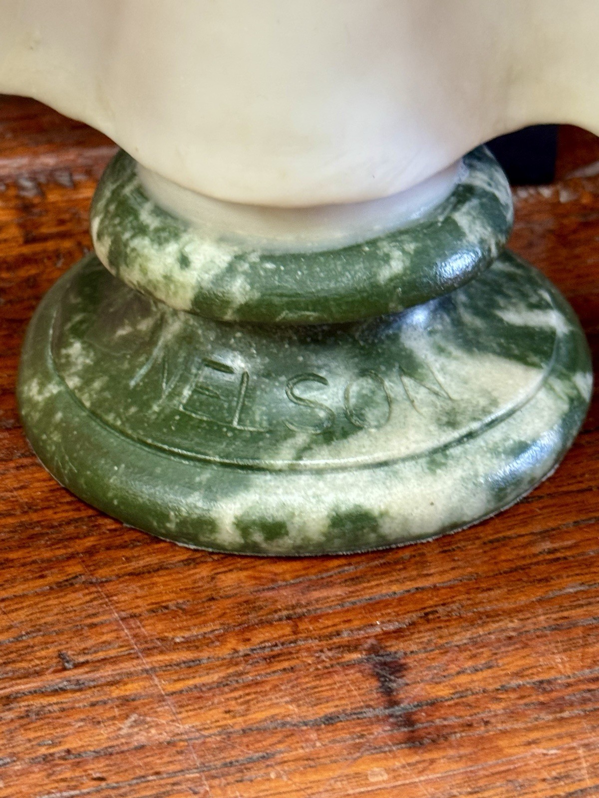 Superb Vintage Marble Bust of Vice-Admiral Viscount Nelson after Frederick’s.