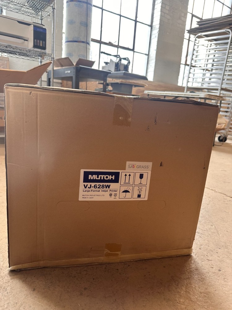 Mutoh VJ-628W 24" Large Format Sublimation Printer (new, never opened)
