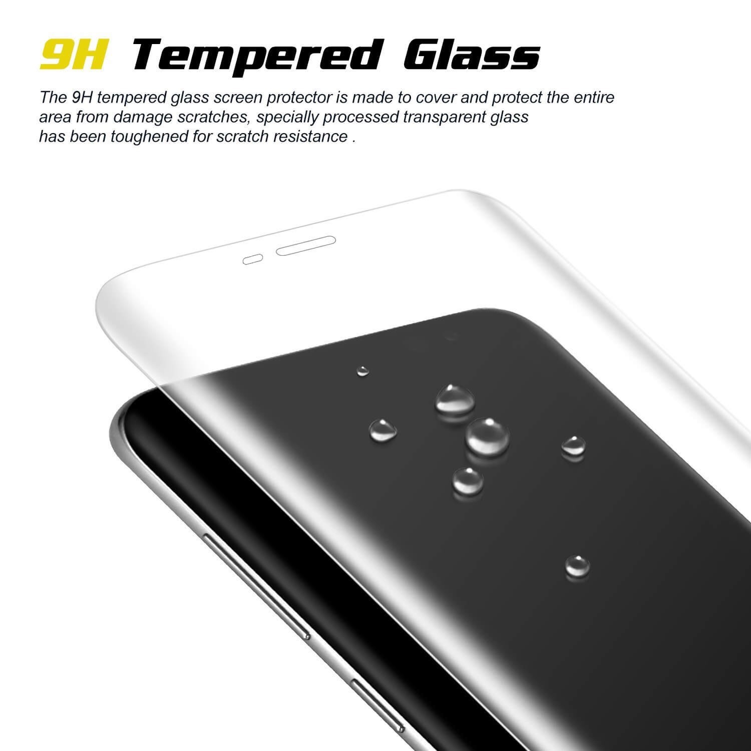 2X Tempered Glass Screen Protector For Samsung Galaxy Note S8 S9 S10 S20 S21 S22