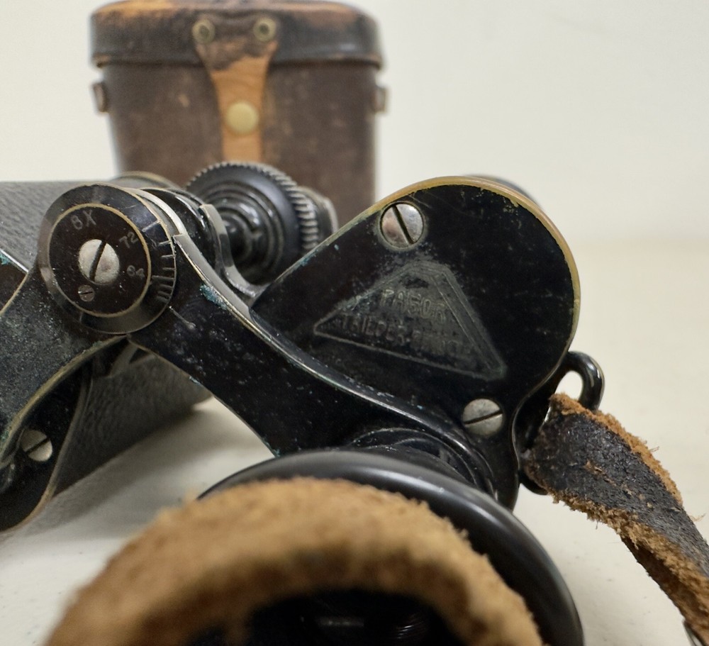 Vintage Goerz German Binoculars With Case