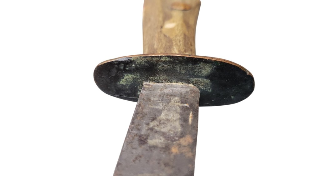 Antique Handmade Knife Stag Handle