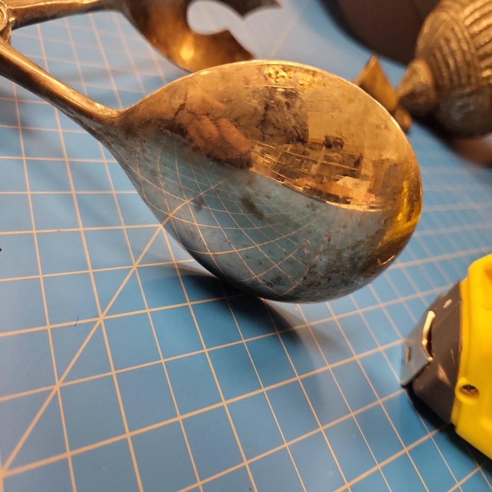 Ornate Serving Tongs Vintage Salad Ice Appetizer Server Antique Ornate Metalware