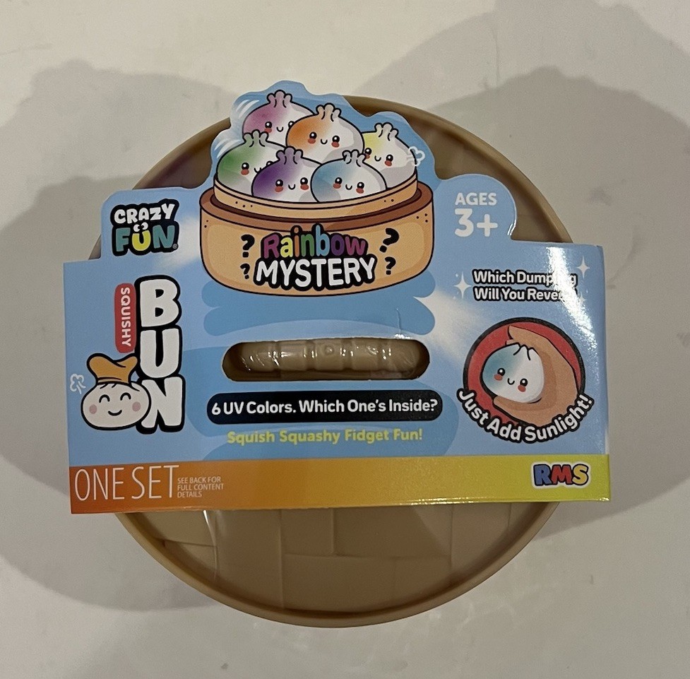 Squishy Bun Rainbow Mystery NEW UV Dumpling Five Below
