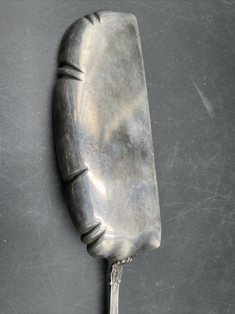 19th C. Tiffany & Co. Silver Engraved Table Crumber Read