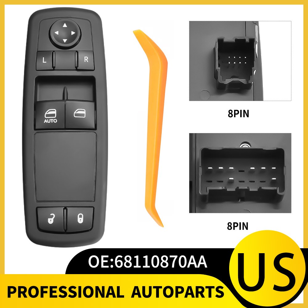 Driver Left Master Power Window Control Switch For 2012-2015 Dodge Grand Caravan