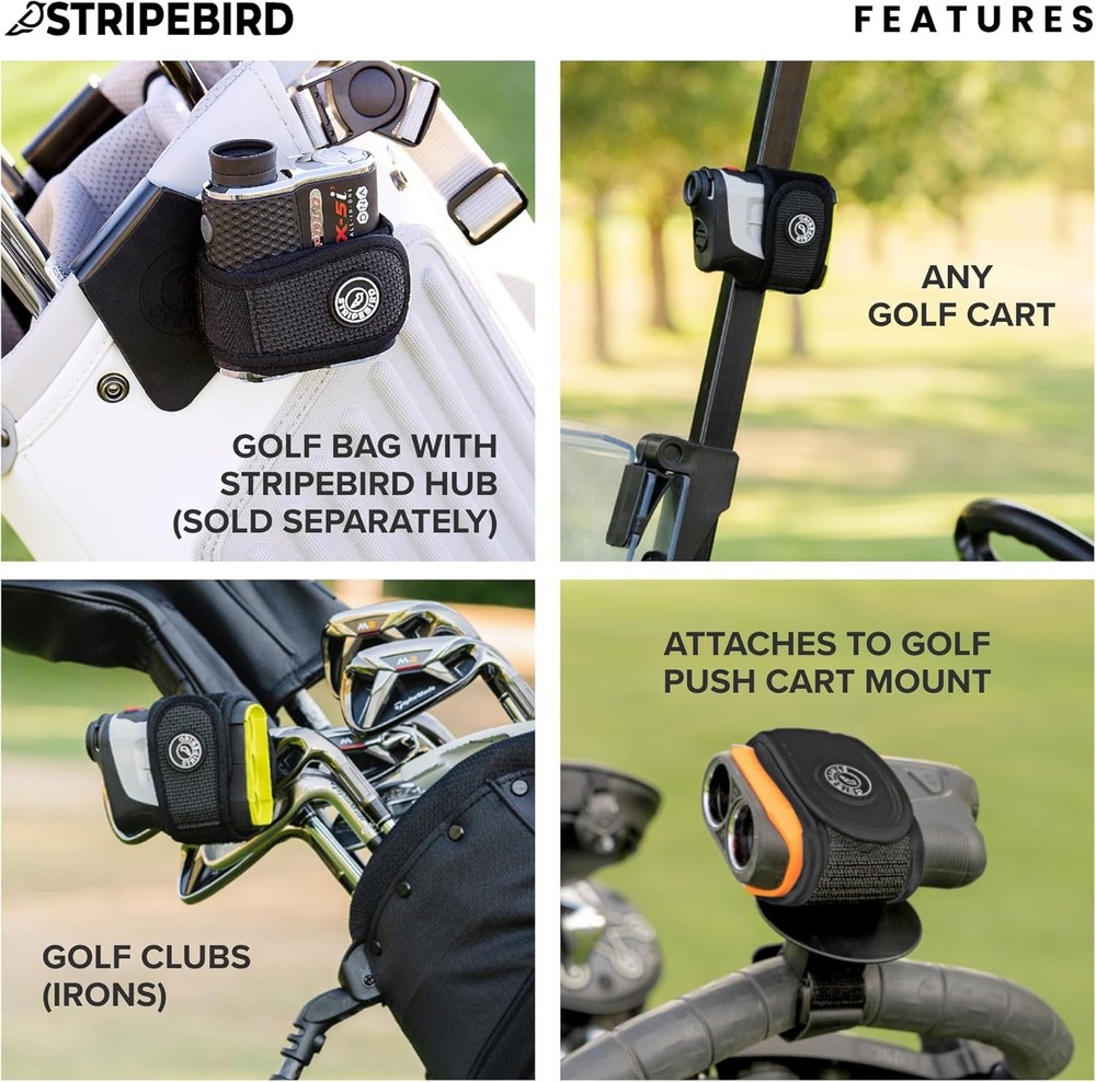 Slim Golf Rangefinder Magnetic Strap Form Fitting