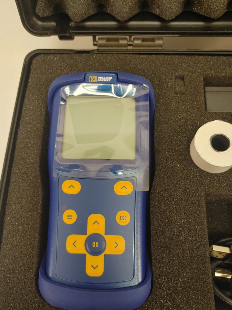 Yellow Jacket CA502P Combustion Analyzer Printer Kit 68602, NEW/Open Box