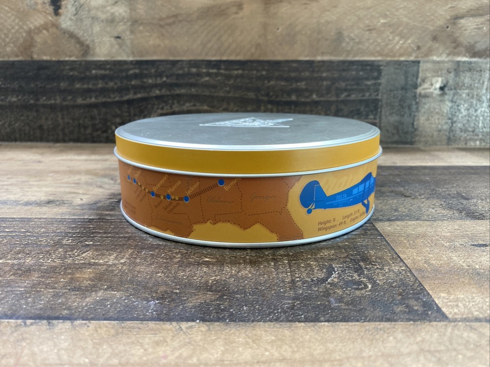 Metal Delta Airlines Tin