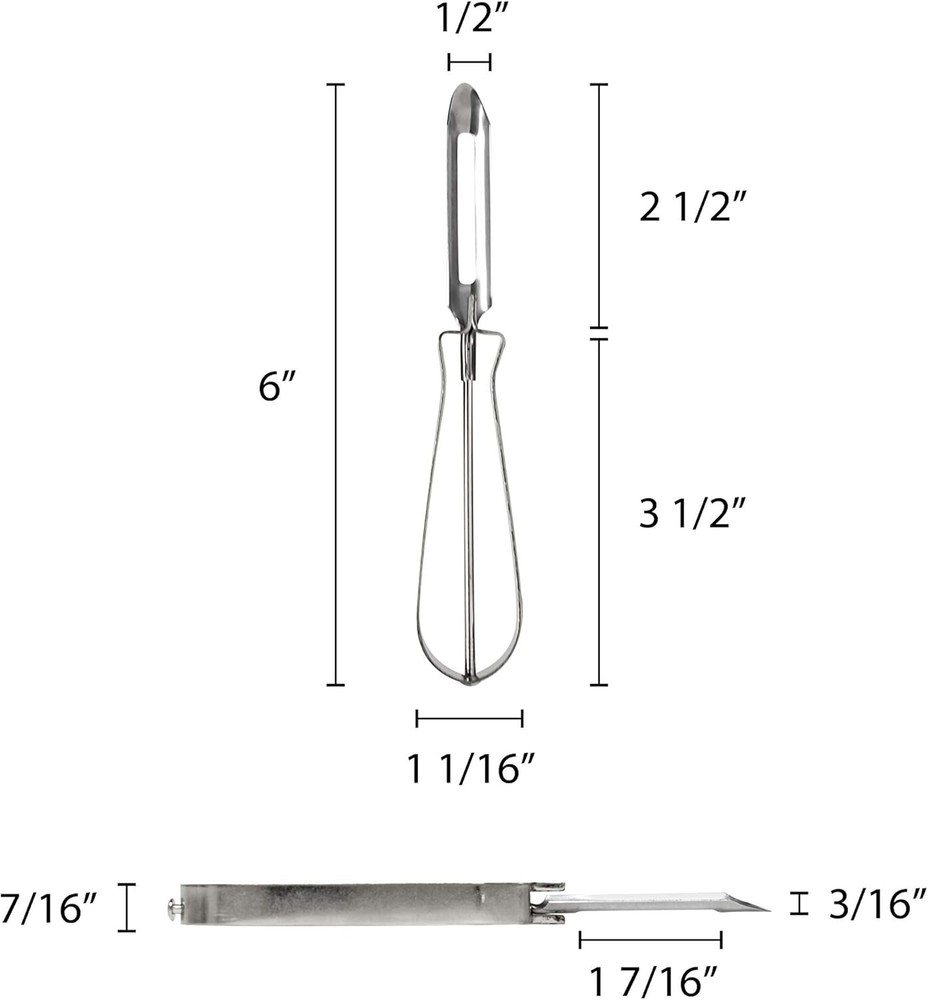 Thunder Group 12-Pack Vegetable Peeler