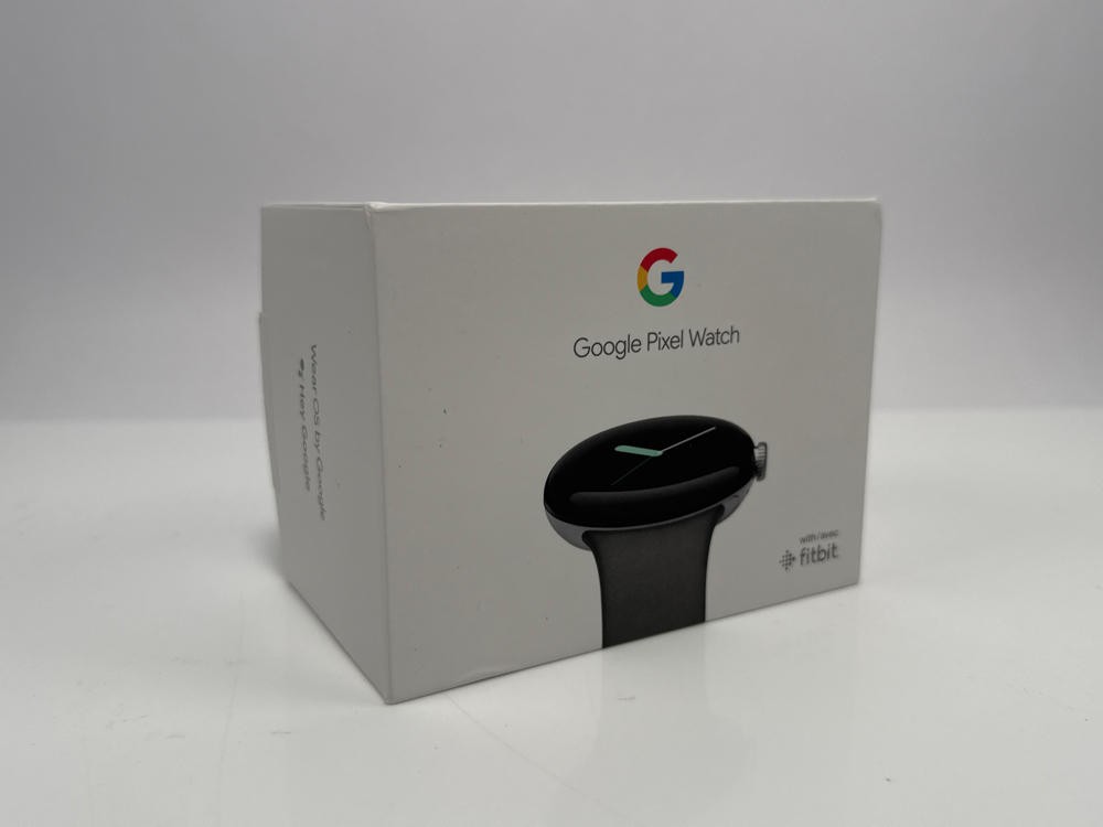 Google Pixel Watch Silver WiFi Smartwatch Fitbit Activity Tracking Android