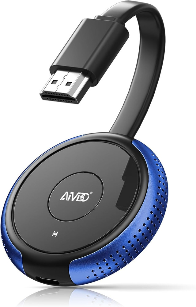 AIMIBO iOS Wireless Display Adapter 4K 5G - Direct Plug & Play HDMI Wireless Don