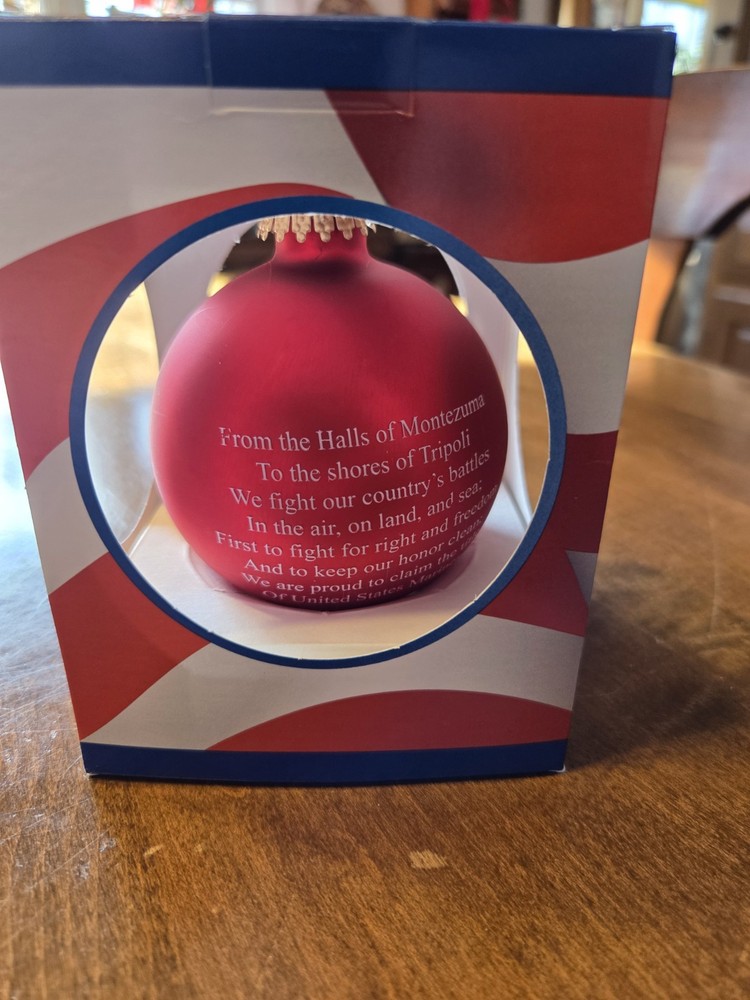 US Marine Corps American Pride Ornament