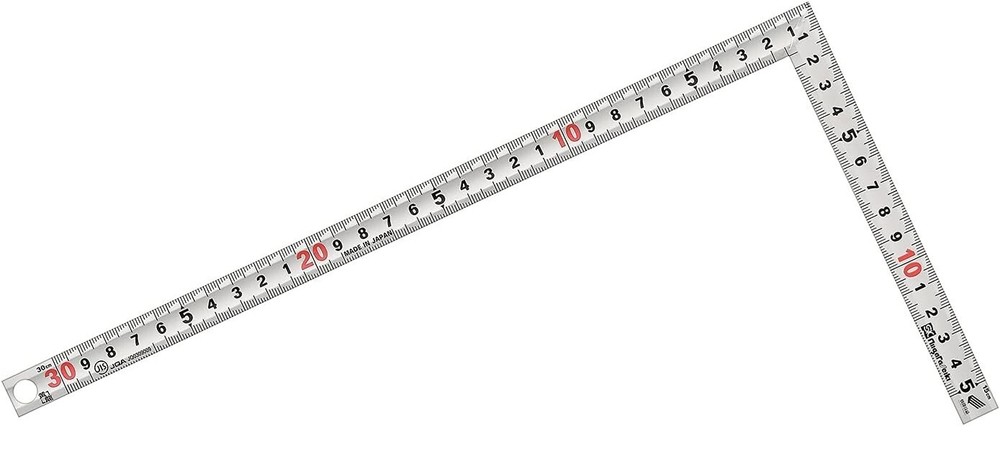 SK CARPENTER SQUARE SILVER 30cm SDD-30CKD