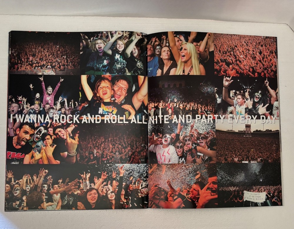 Kiss ALIVE35 SONIC BOOM TOURBOOK EXCELLENT CONDITION