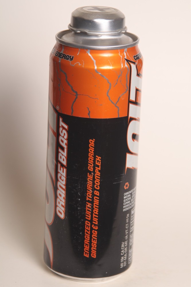 Jolt Orange Blast Energy Can - 23.5oz Empty