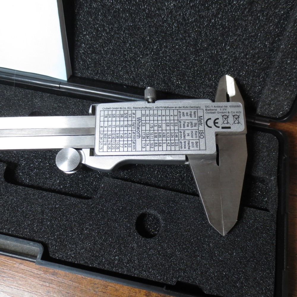 Workzone Digital Caliper Gauge 6" 150MM Stainless Quality Control Hand Tools