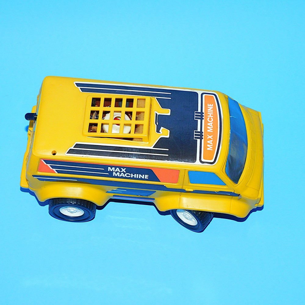 1977 SCHAPER MAX MACHINE YELLOW VAN NOT WORKING BUT CLEAN!!!