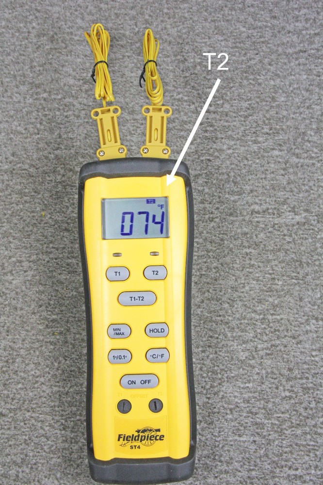 Fieldpiece ST4 Dual Temperature Meter Type K