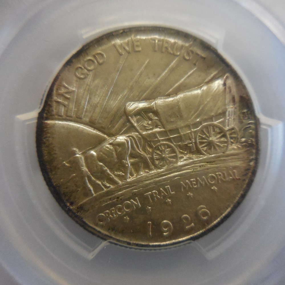 1926 MS66+ Oregon Trail Half Dollar PCGS 50C