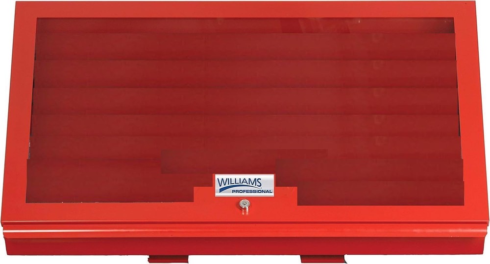 Williams WTC496SR 6S Visual Control Cabinet, Red