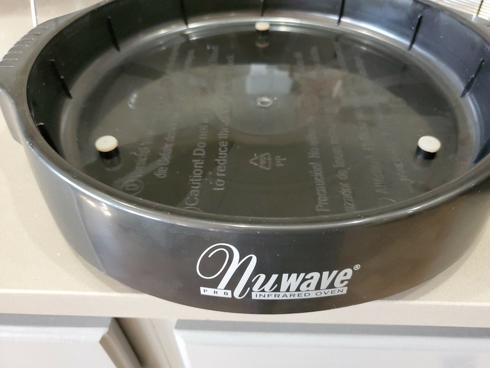 NuWave Replacement Pro Infared Oven Rack & Drip Pan, Manual Base Model 20356